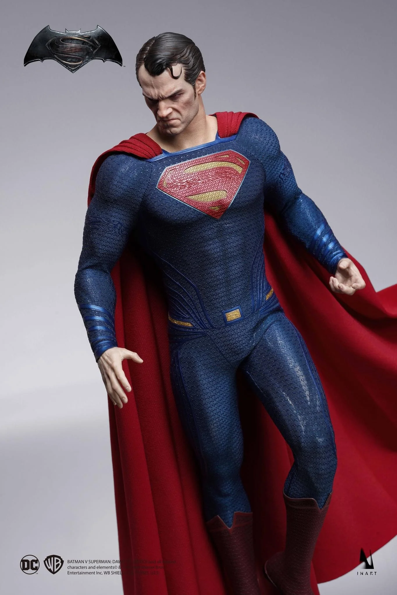 Pedido Figura SUPERMAN - Batman v Superman: Dawn of Justice marca Inart Queen Studios AG007 escala 1/6 (SOLO 1 DISPONIBLE) - Image 6