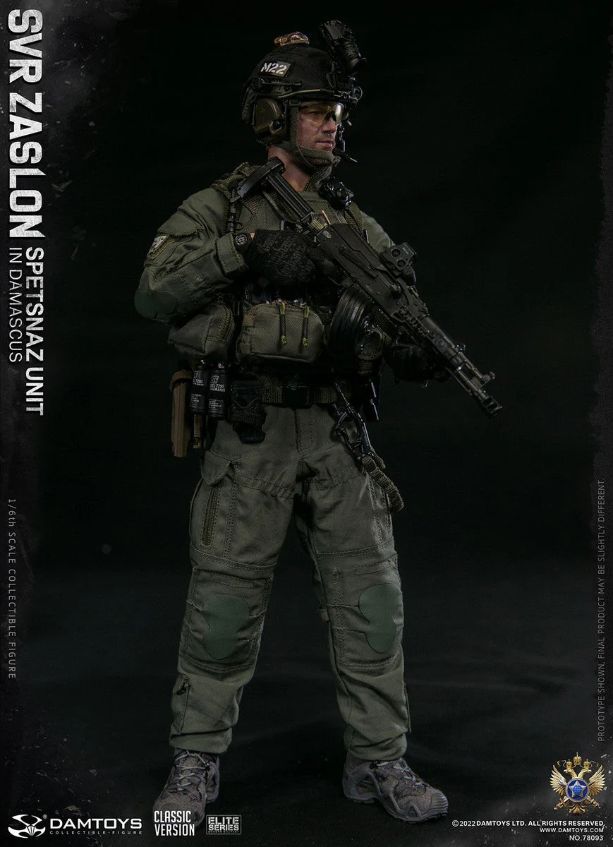 Pedido Figura SVR Zaslon in Damascus Classic - Russian Spetsnaz Unit marca Damtoys 78093 escala 1/6 - Image 20