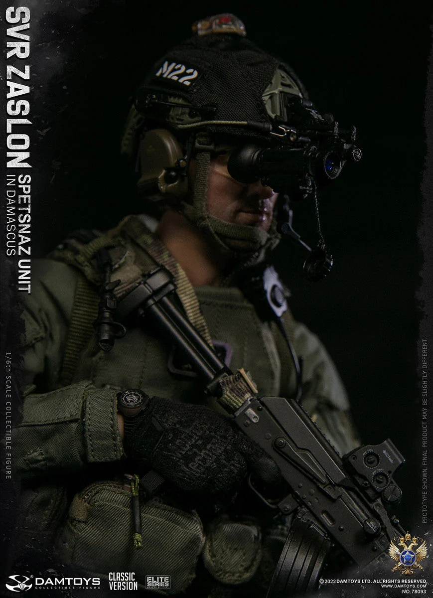 Pedido Figura SVR Zaslon in Damascus Classic - Russian Spetsnaz Unit marca Damtoys 78093 escala 1/6 - Image 21