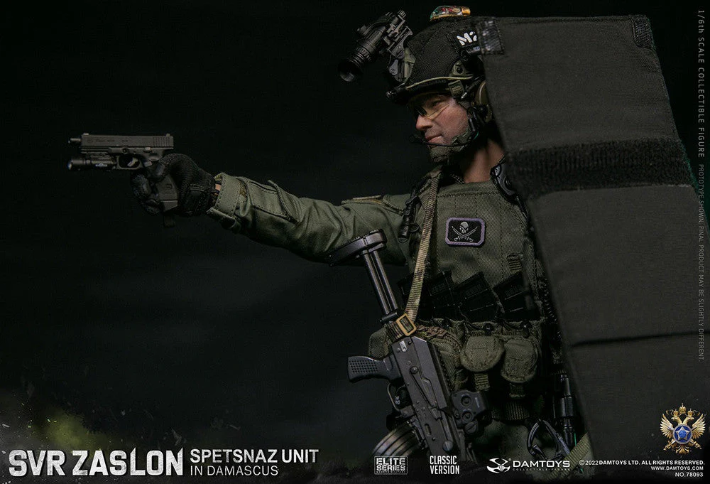 Pedido Figura SVR Zaslon in Damascus Classic - Russian Spetsnaz Unit marca Damtoys 78093 escala 1/6 - Image 23