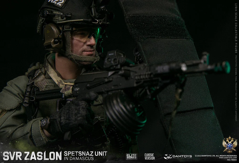 Pedido Figura SVR Zaslon in Damascus Classic - Russian Spetsnaz Unit marca Damtoys 78093 escala 1/6 - Image 24