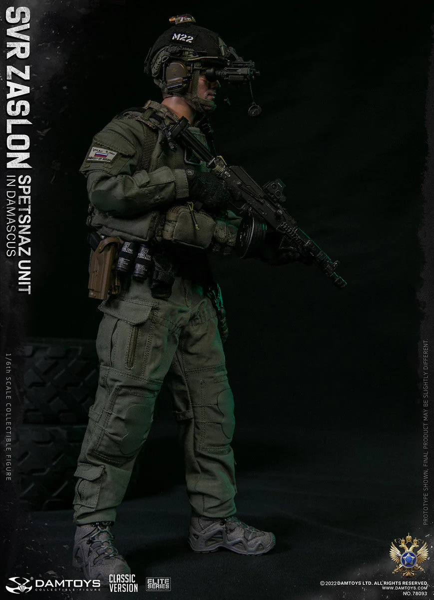 Pedido Figura SVR Zaslon in Damascus Classic - Russian Spetsnaz Unit marca Damtoys 78093 escala 1/6 - Image 25