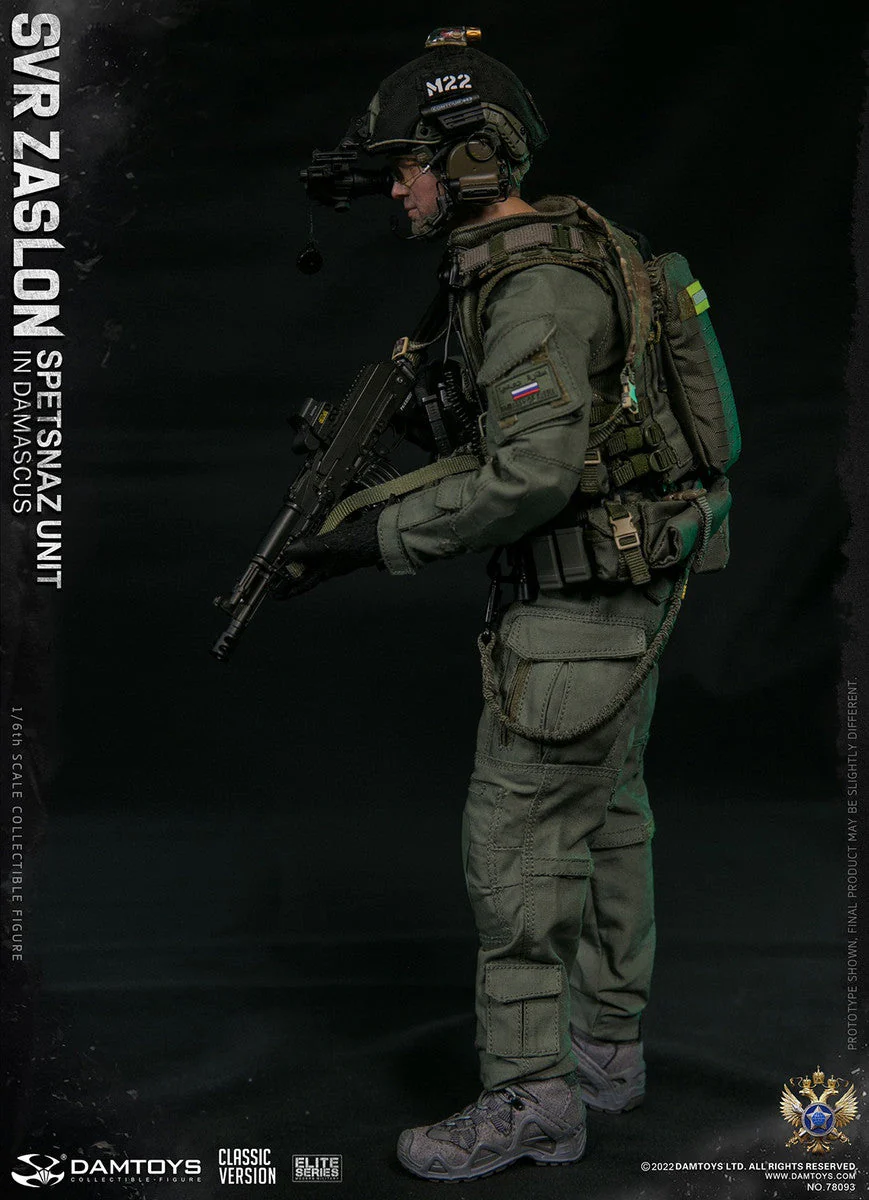 Pedido Figura SVR Zaslon in Damascus Classic - Russian Spetsnaz Unit marca Damtoys 78093 escala 1/6 - Image 26