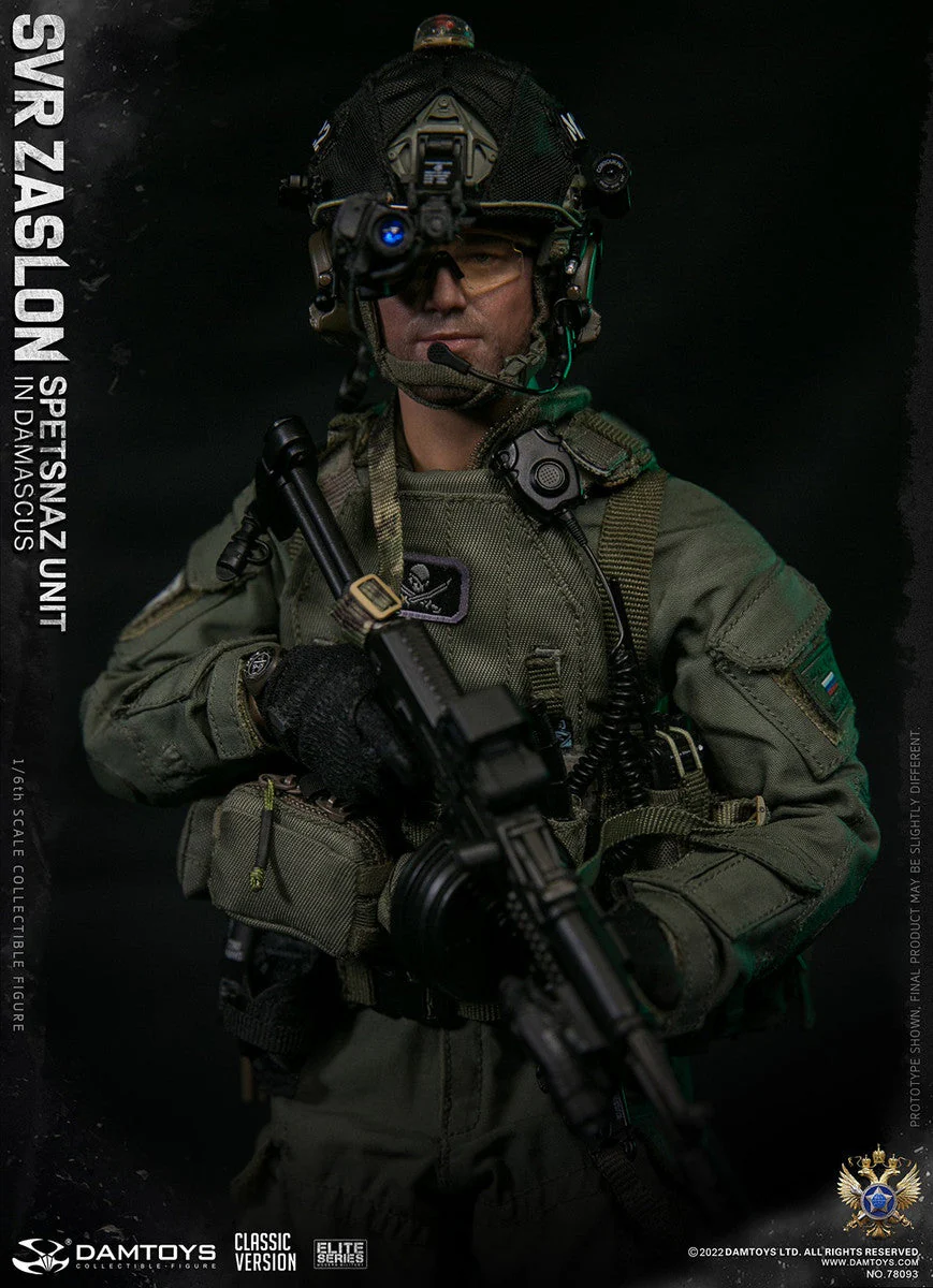 Pedido Figura SVR Zaslon in Damascus Classic - Russian Spetsnaz Unit marca Damtoys 78093 escala 1/6 - Image 27
