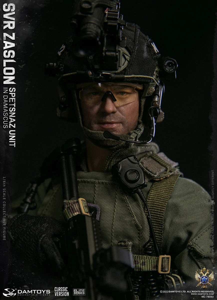 Pedido Figura SVR Zaslon in Damascus Classic - Russian Spetsnaz Unit marca Damtoys 78093 escala 1/6 - Image 3