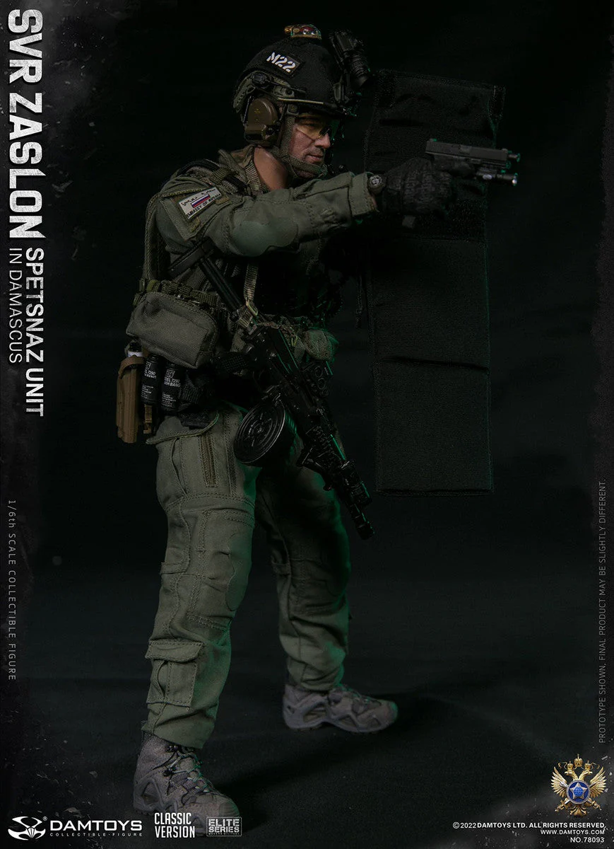 Pedido Figura SVR Zaslon in Damascus Classic - Russian Spetsnaz Unit marca Damtoys 78093 escala 1/6 - Image 33