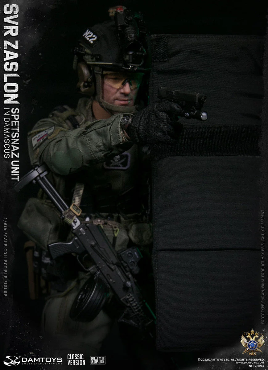 Pedido Figura SVR Zaslon in Damascus Classic - Russian Spetsnaz Unit marca Damtoys 78093 escala 1/6 - Image 34