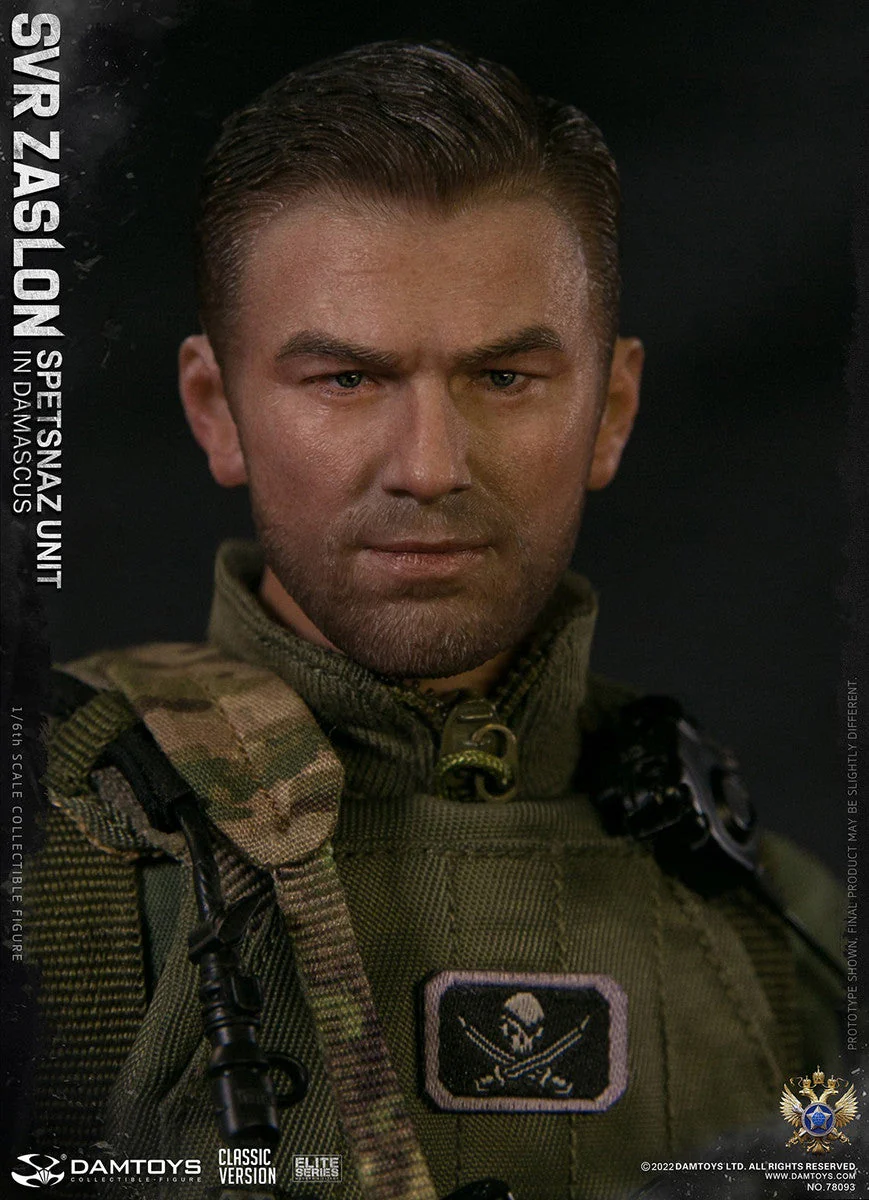 Pedido Figura SVR Zaslon in Damascus Classic - Russian Spetsnaz Unit marca Damtoys 78093 escala 1/6 - Image 4