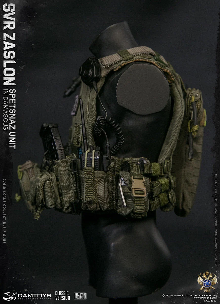 Pedido Figura SVR Zaslon in Damascus Classic - Russian Spetsnaz Unit marca Damtoys 78093 escala 1/6 - Image 41