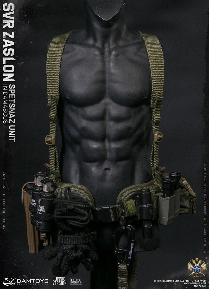 Pedido Figura SVR Zaslon in Damascus Classic - Russian Spetsnaz Unit marca Damtoys 78093 escala 1/6 - Image 42