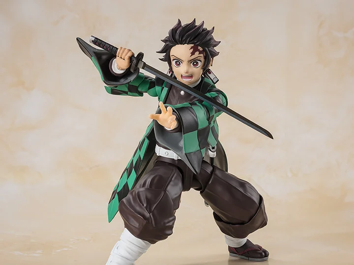 Pedido Figura Tanjiro Kamado - Demon Slayer: Kimetsu no Yaiba - S.H.Figuarts marca Bandai Spirits escala pequeña 1/12 - Image 2