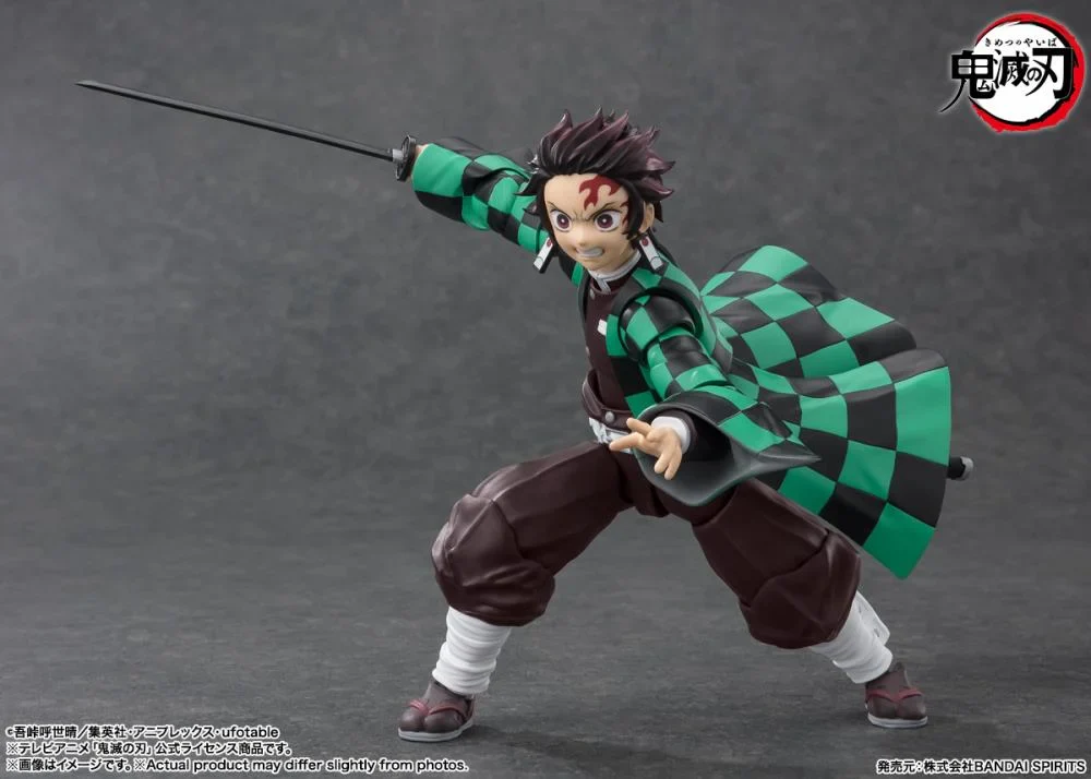 Pedido Figura Tanjiro Kamado - Demon Slayer: Kimetsu no Yaiba - S.H.Figuarts marca Bandai Spirits escala pequeña 1/12 - Image 4