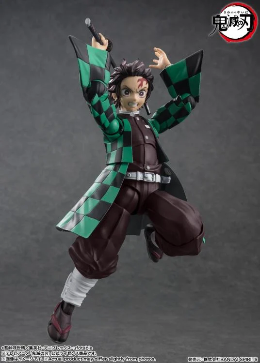 Pedido Figura Tanjiro Kamado - Demon Slayer: Kimetsu no Yaiba - S.H.Figuarts marca Bandai Spirits escala pequeña 1/12 - Image 6