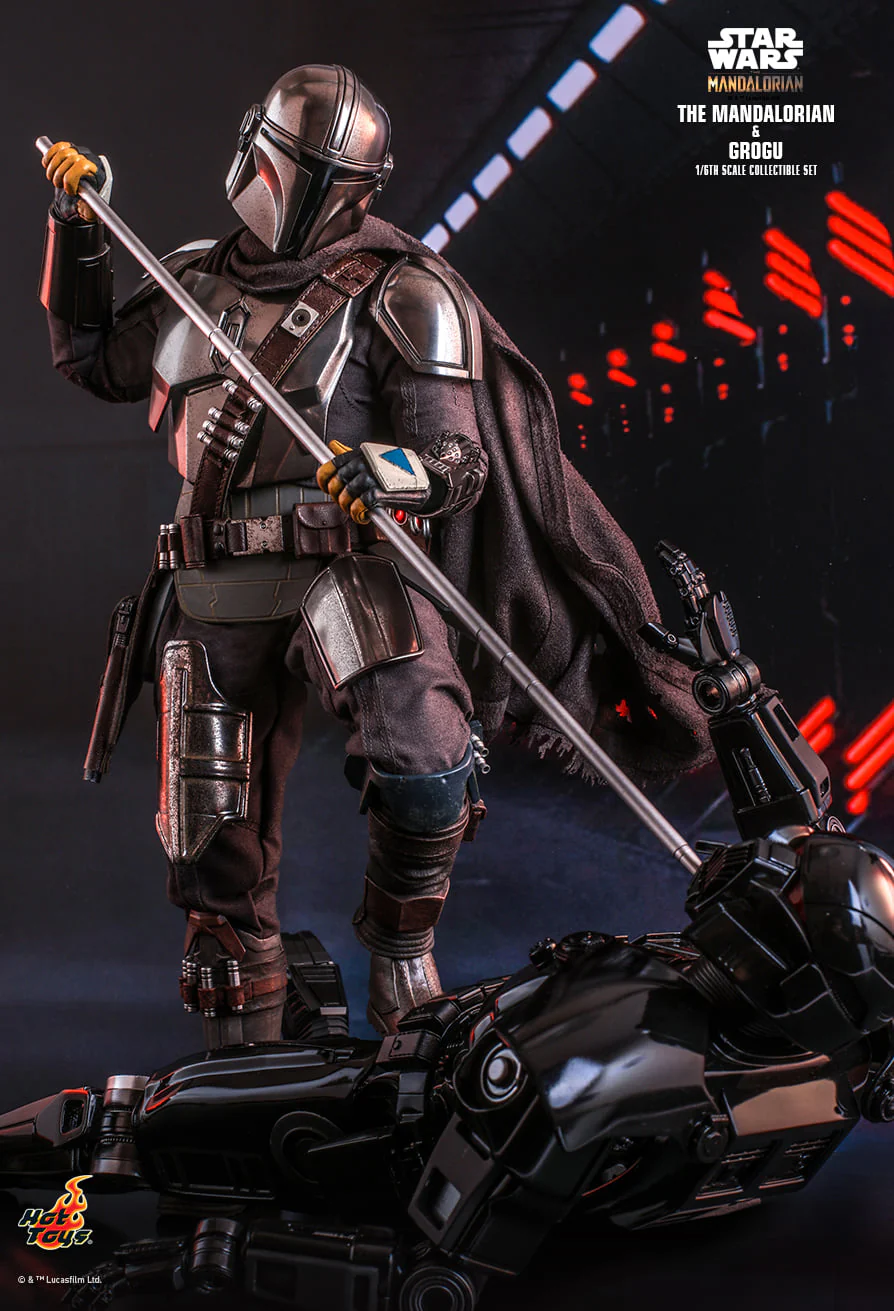 Pedido Figura The Mandalorian™ & Grogu™ (Normal version) - Star Wars: The Mandalorian marca Hot Toys TMS051 escala 1/6 - Image 3