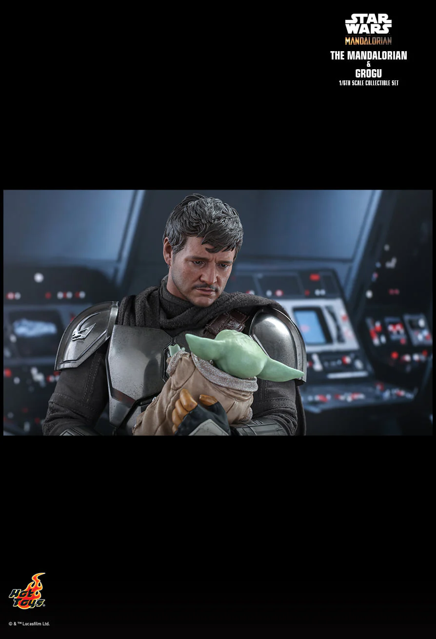 Pedido Figura The Mandalorian™ & Grogu™ (Normal version) - Star Wars: The Mandalorian marca Hot Toys TMS051 escala 1/6 - Image 4