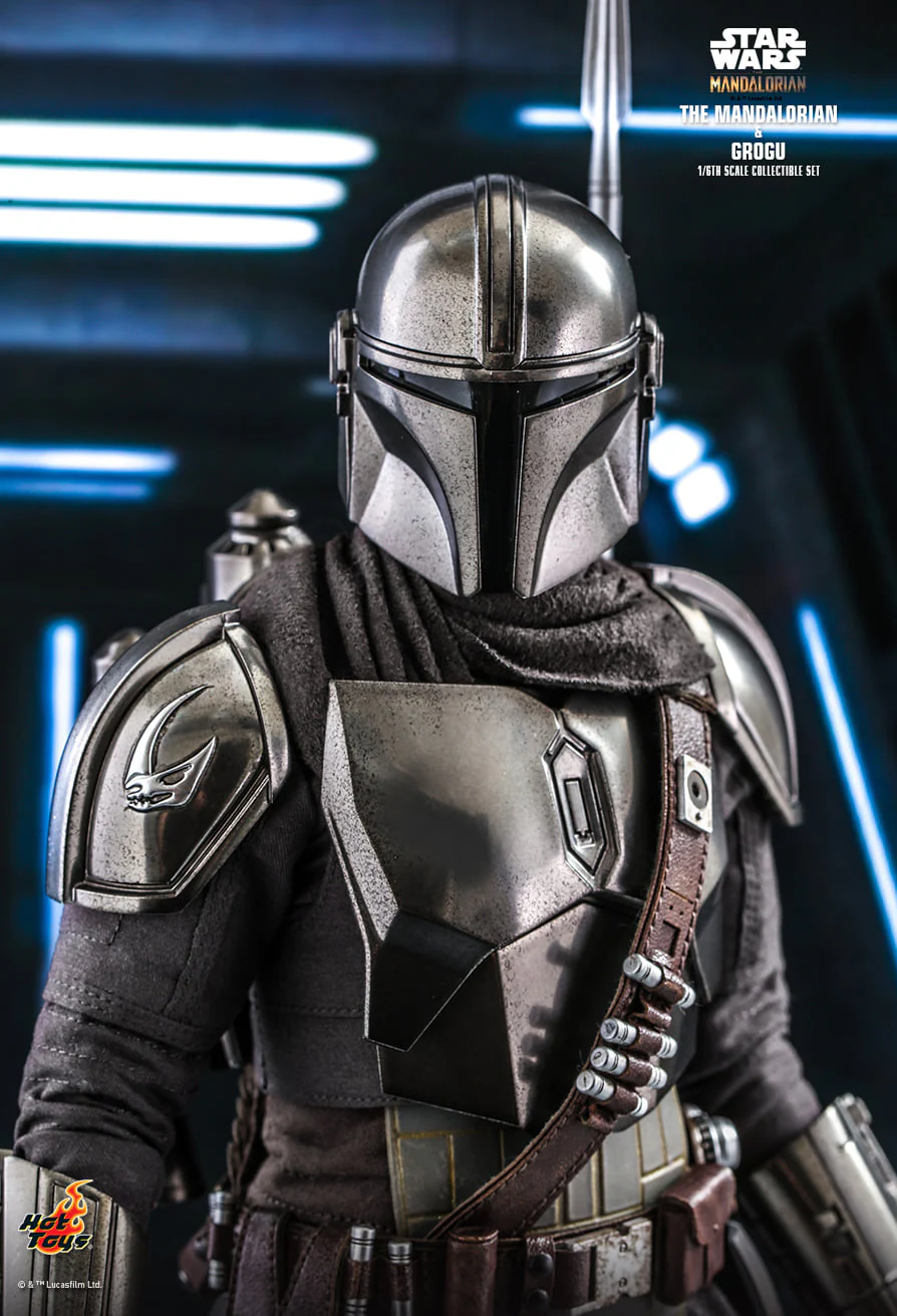 Pedido Figura The Mandalorian™ & Grogu™ (Normal version) - Star Wars: The Mandalorian marca Hot Toys TMS051 escala 1/6 - Image 6