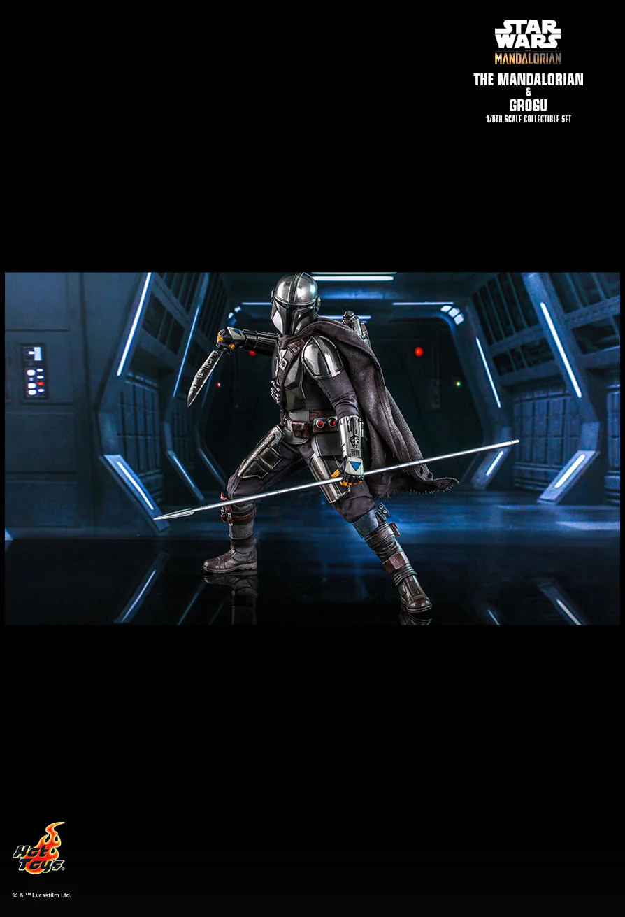 Pedido Figura The Mandalorian™ & Grogu™ (Normal version) - Star Wars: The Mandalorian marca Hot Toys TMS051 escala 1/6 - Image 9