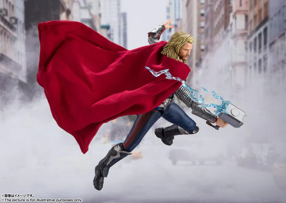 Pedido Figura Thor - The Avengers: Avengers Assemble Edition - S.H.Figuarts marca Bandai Spirits escala pequeña 1/12 - Image 4