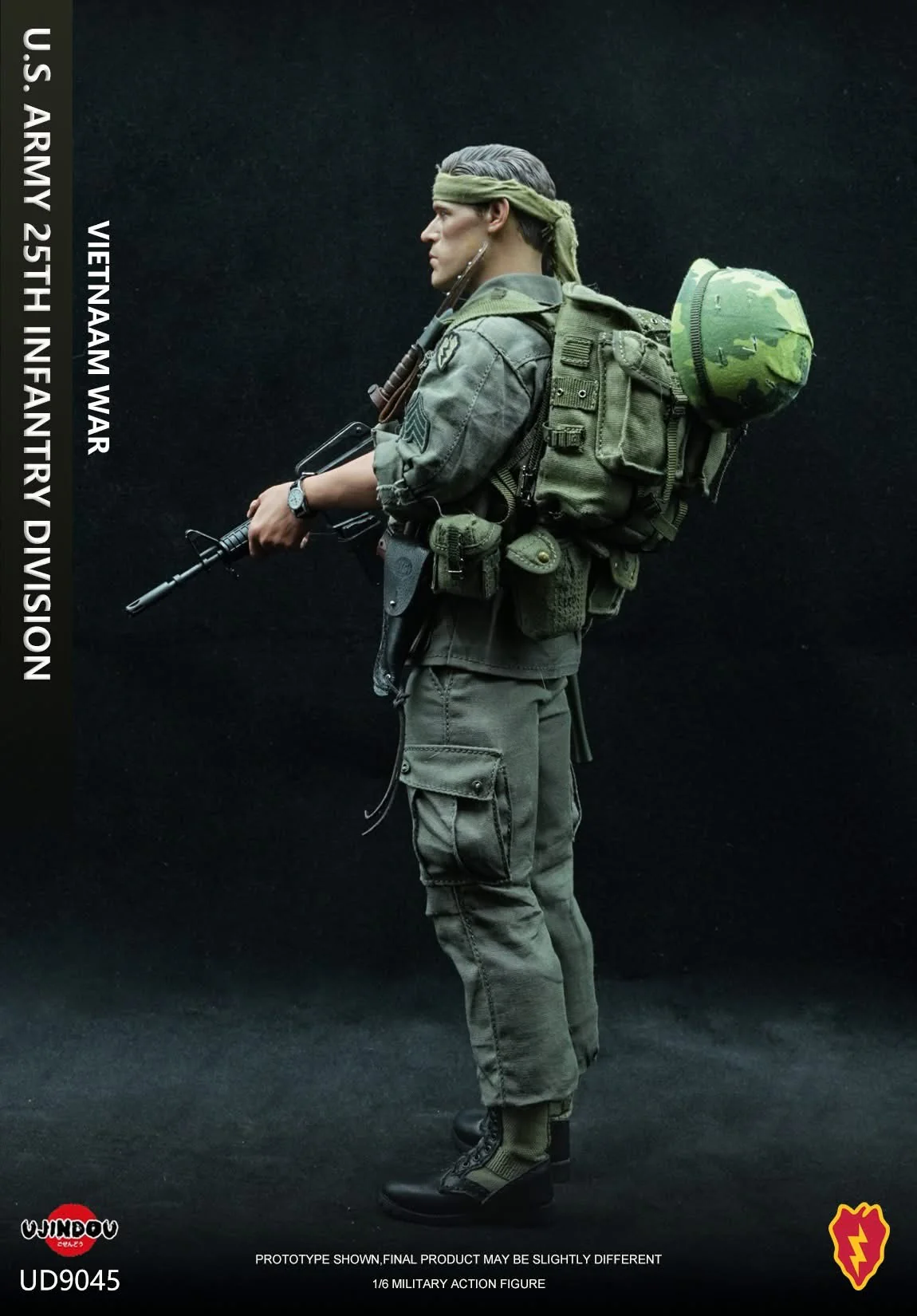 Pedido Figura U.S. Army 25TH Infantry Division Soldier - Vietnam War marca Ujindou UD9045 escala 1/6 - Image 9