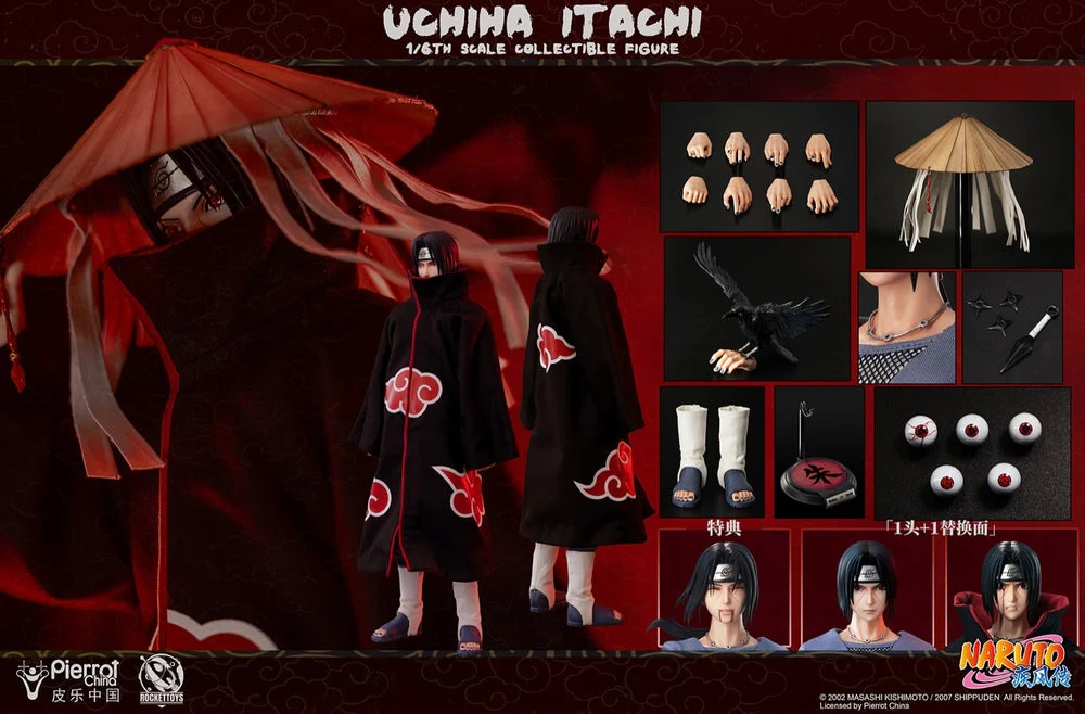 Pedido Figura Uchiha Itachi - Naruto marca Rocket Toys ROC-003 escala 1/6 - Image 21
