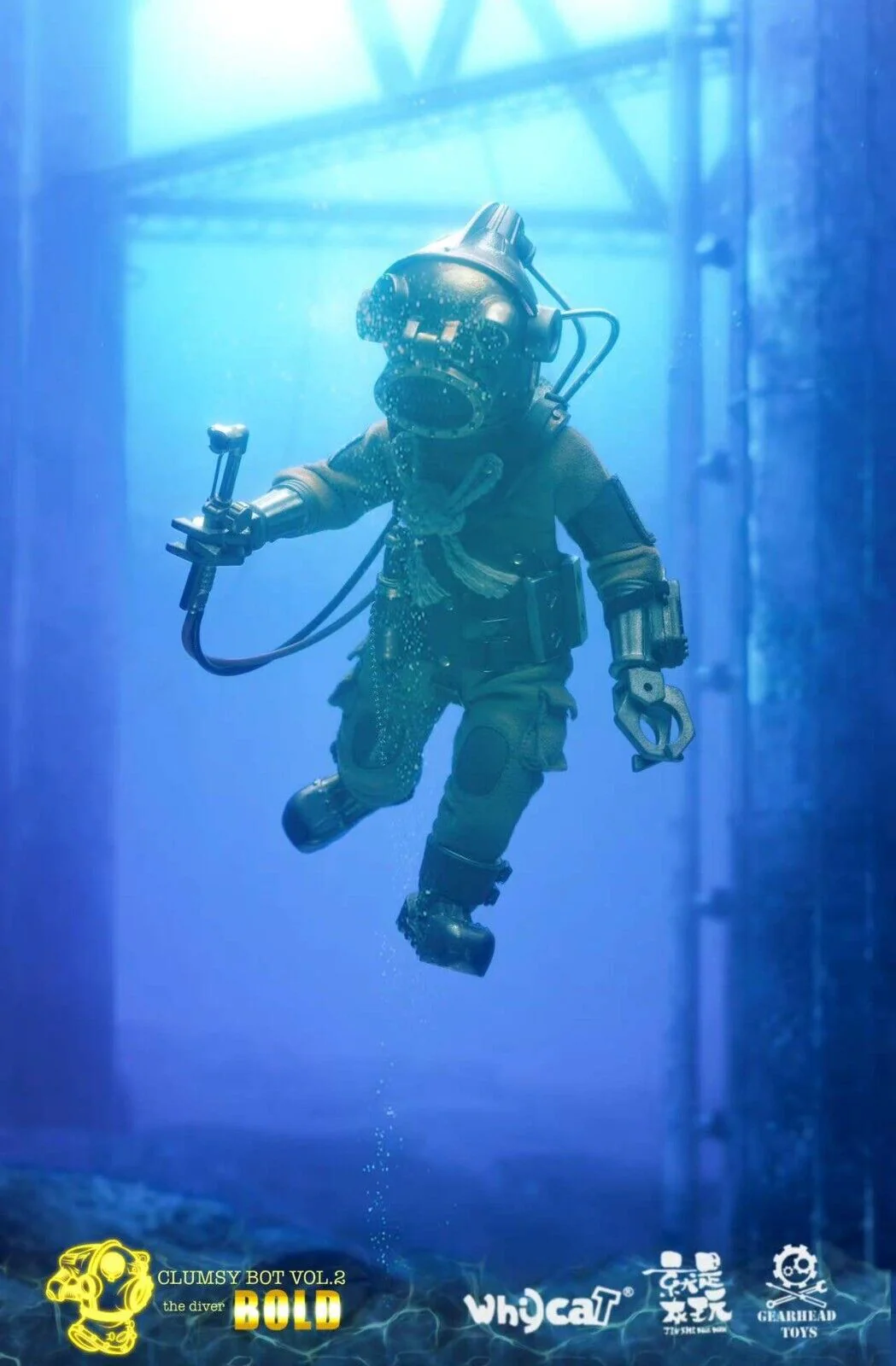 Pedido Figura Underwater Welder - The Diver Bold marca Gearhead Toys GHT003 escala pequeña 1/12 - Image 11