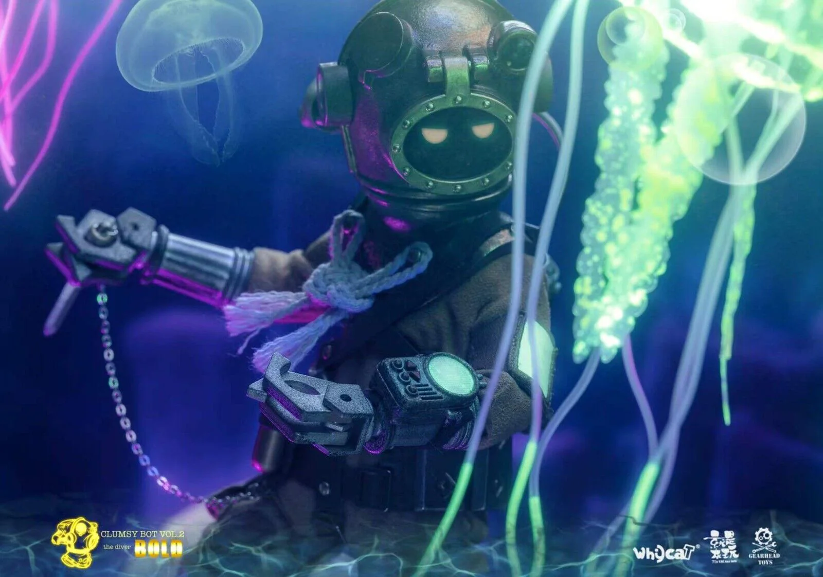 Pedido Figura Underwater Welder - The Diver Bold marca Gearhead Toys GHT003 escala pequeña 1/12 - Image 12