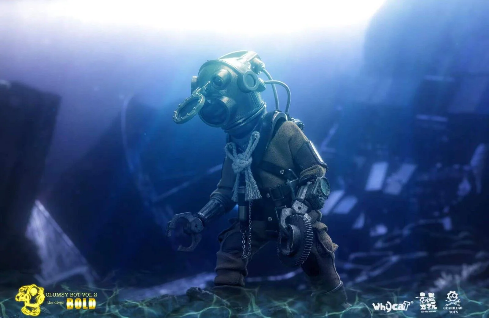 Pedido Figura Underwater Welder - The Diver Bold marca Gearhead Toys GHT003 escala pequeña 1/12 - Image 14