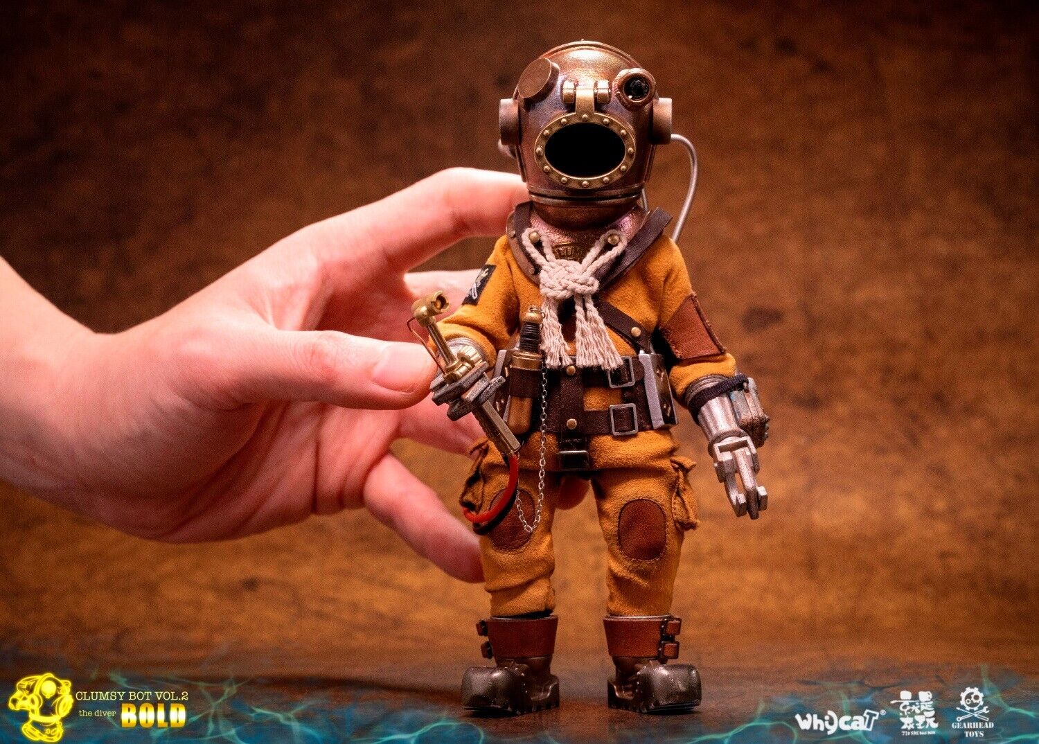 Pedido Figura Underwater Welder - The Diver Bold marca Gearhead Toys GHT003 escala pequeña 1/12 - Image 16