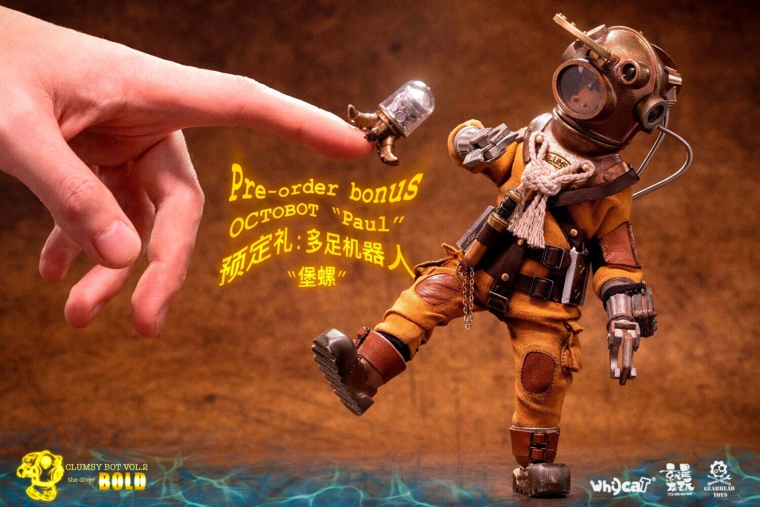 Pedido Figura Underwater Welder - The Diver Bold marca Gearhead Toys GHT003 escala pequeña 1/12 - Image 17