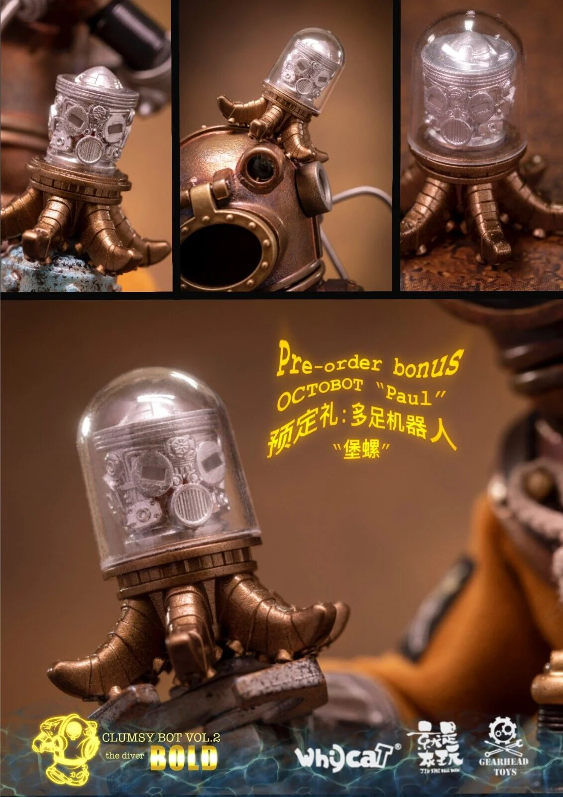 Pedido Figura Underwater Welder - The Diver Bold marca Gearhead Toys GHT003 escala pequeña 1/12 - Image 18