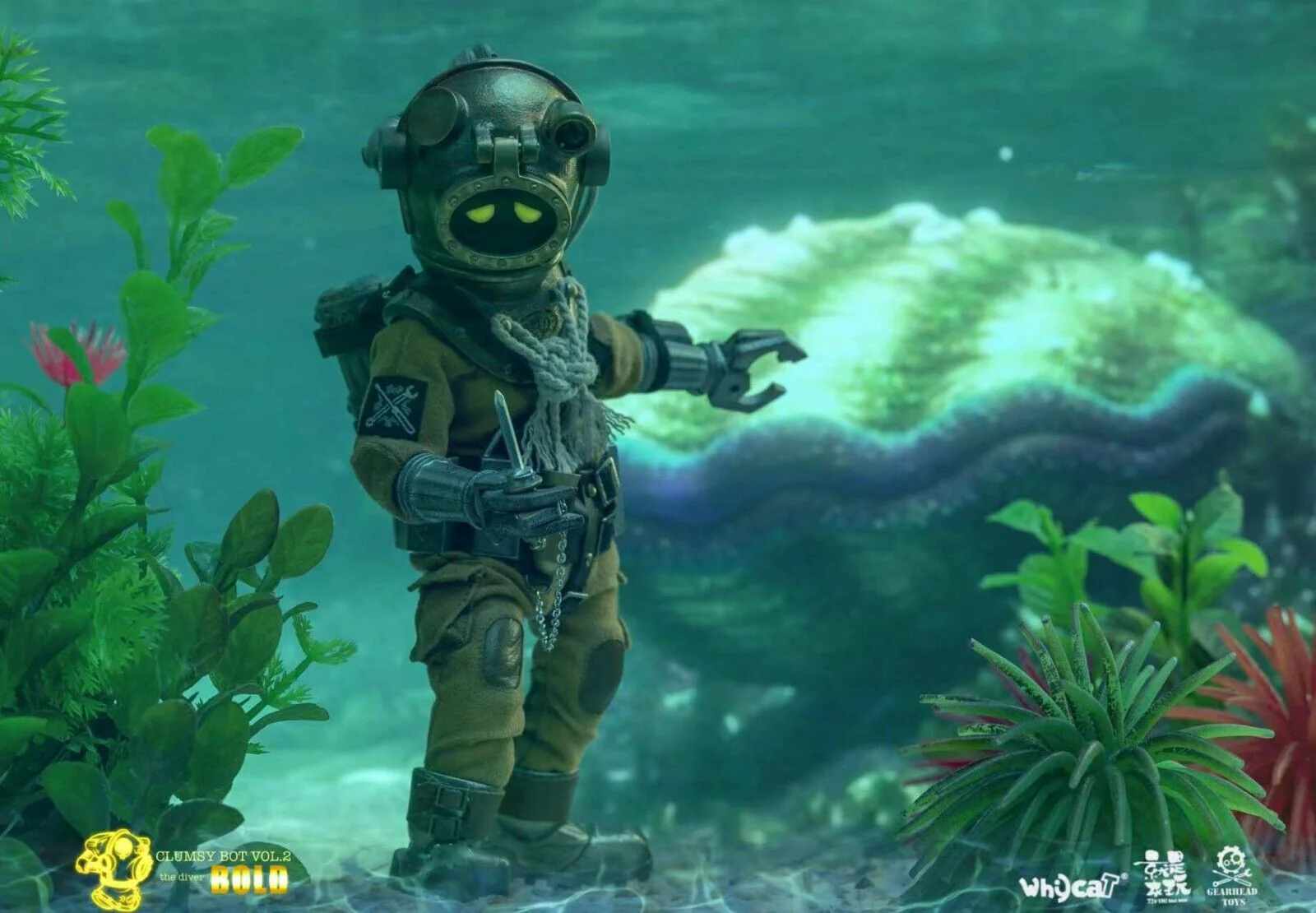 Pedido Figura Underwater Welder - The Diver Bold marca Gearhead Toys GHT003 escala pequeña 1/12 - Image 8