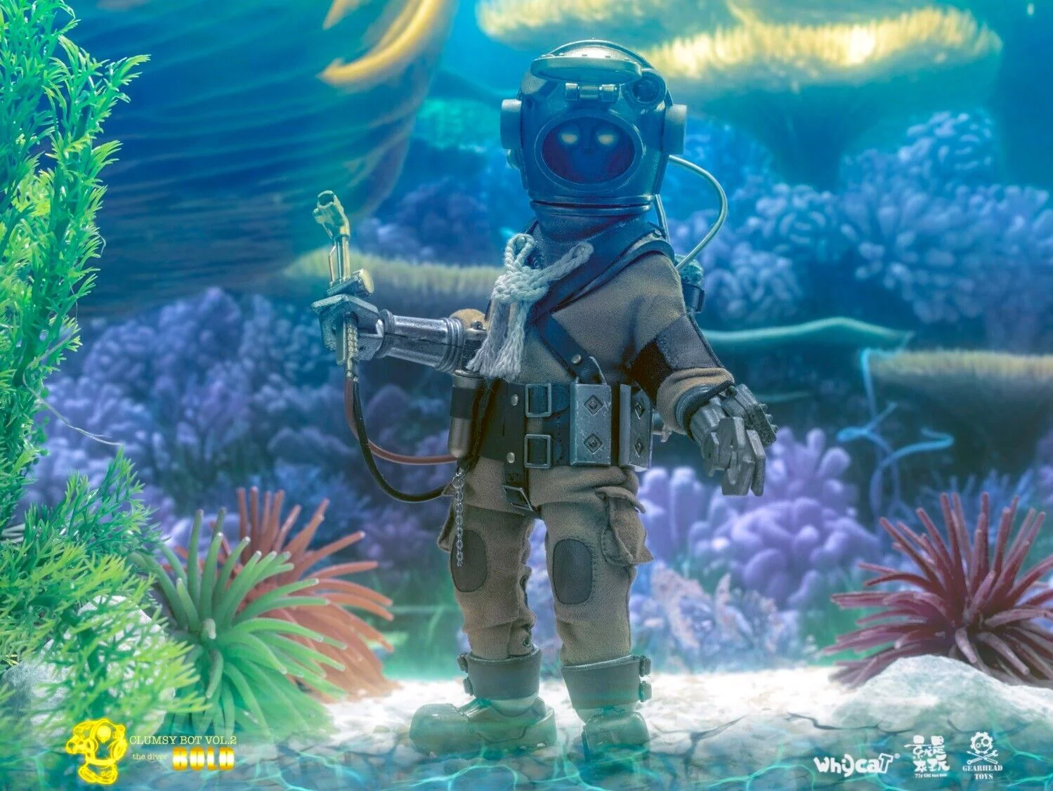 Pedido Figura Underwater Welder - The Diver Bold marca Gearhead Toys GHT003 escala pequeña 1/12 - Image 9