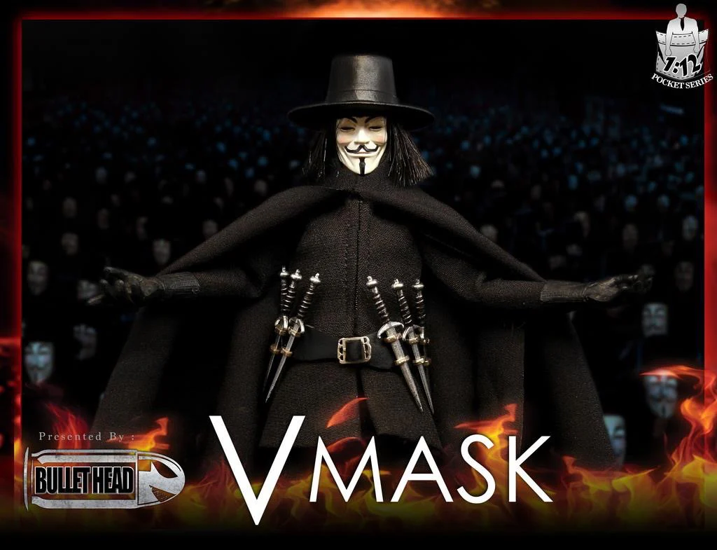 Pedido Figura V-MASK Venganza marca Bullet Head escala pequeña 1/12 - Image 6