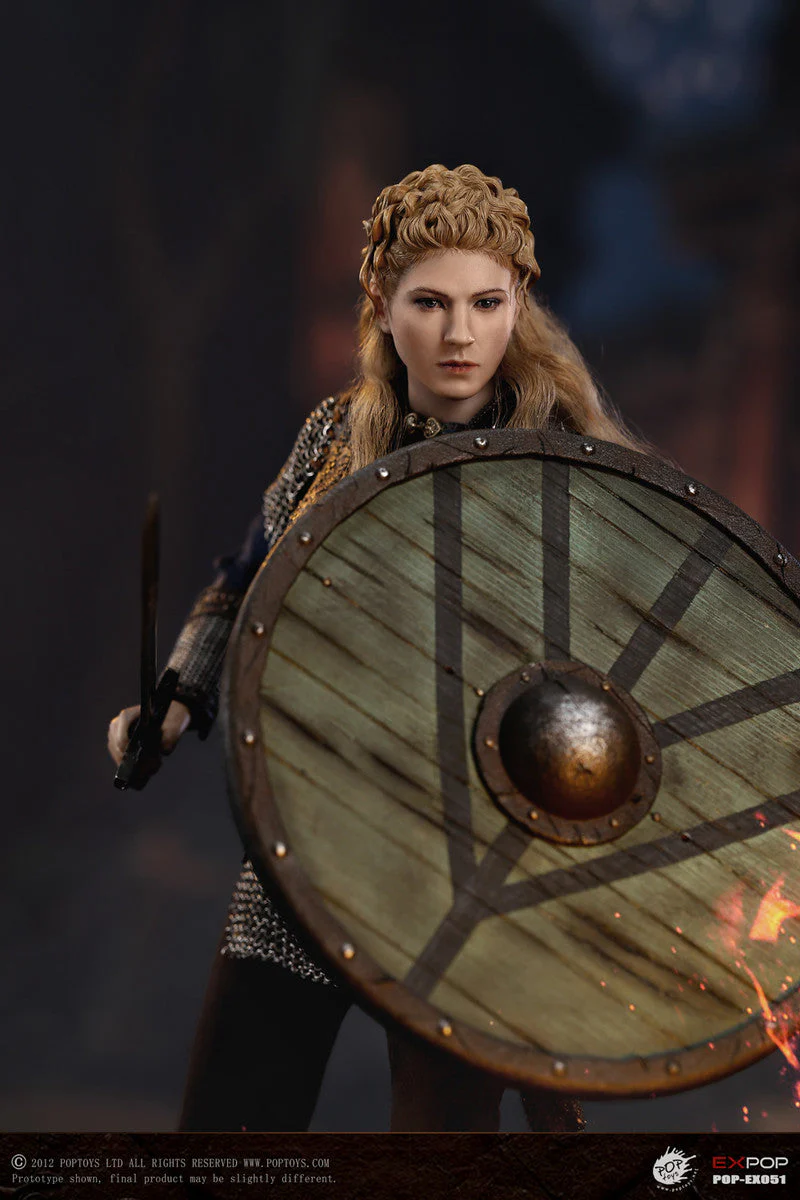 Pedido Figura Viking Female Soldier marca Poptoys EX051 escala 1/6 - Image 10