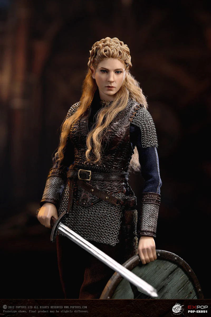 Pedido Figura Viking Female Soldier marca Poptoys EX051 escala 1/6 - Image 6