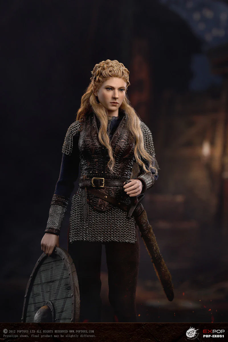 Pedido Figura Viking Female Soldier marca Poptoys EX051 escala 1/6 - Image 7