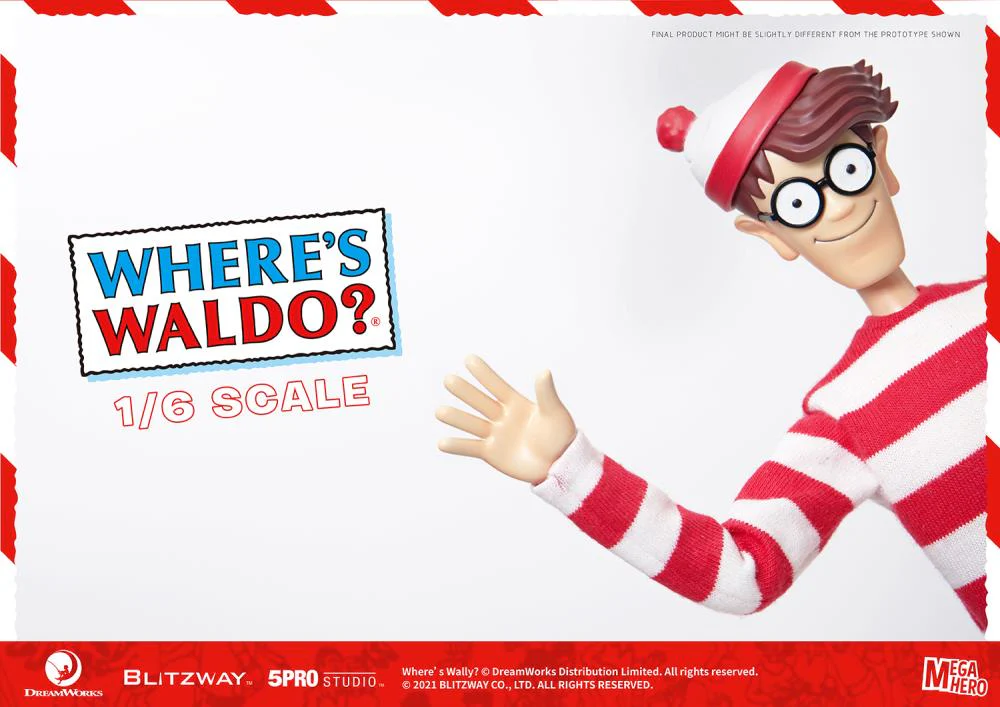 Pedido Figura Wally - Where´s Waldo? marca Blitzway 5PRO-MG-20301 escala 1/6 - Image 10