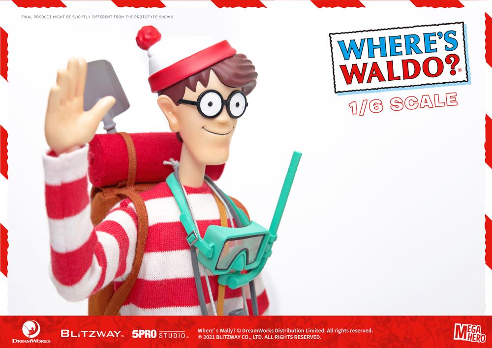 Pedido Figura Wally - Where´s Waldo? marca Blitzway 5PRO-MG-20301 escala 1/6 - Image 12