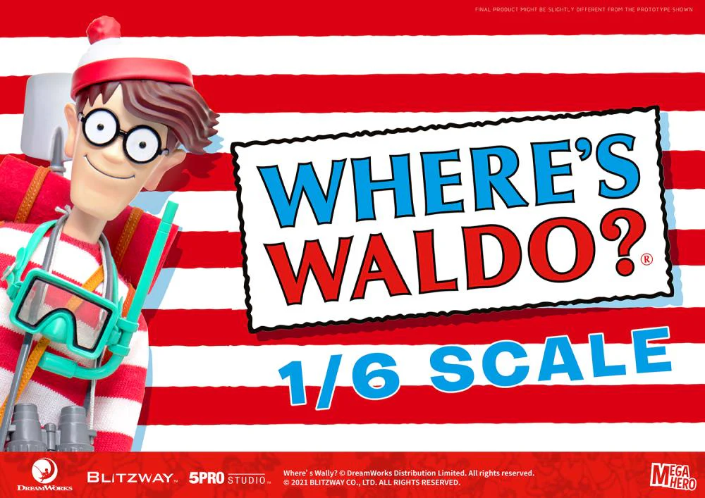 Pedido Figura Wally - Where´s Waldo? marca Blitzway 5PRO-MG-20301 escala 1/6 - Image 2