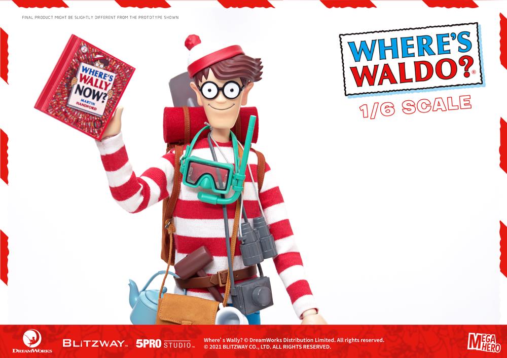 Pedido Figura Wally - Where´s Waldo? marca Blitzway 5PRO-MG-20301 escala 1/6 - Image 20