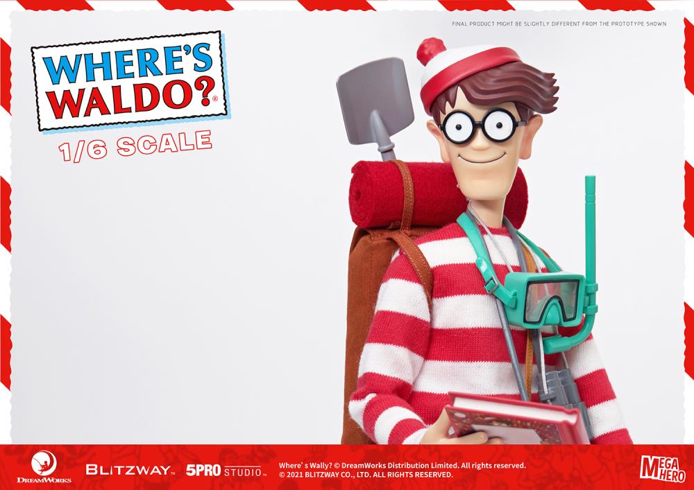 Pedido Figura Wally - Where´s Waldo? marca Blitzway 5PRO-MG-20301 escala 1/6 - Image 7