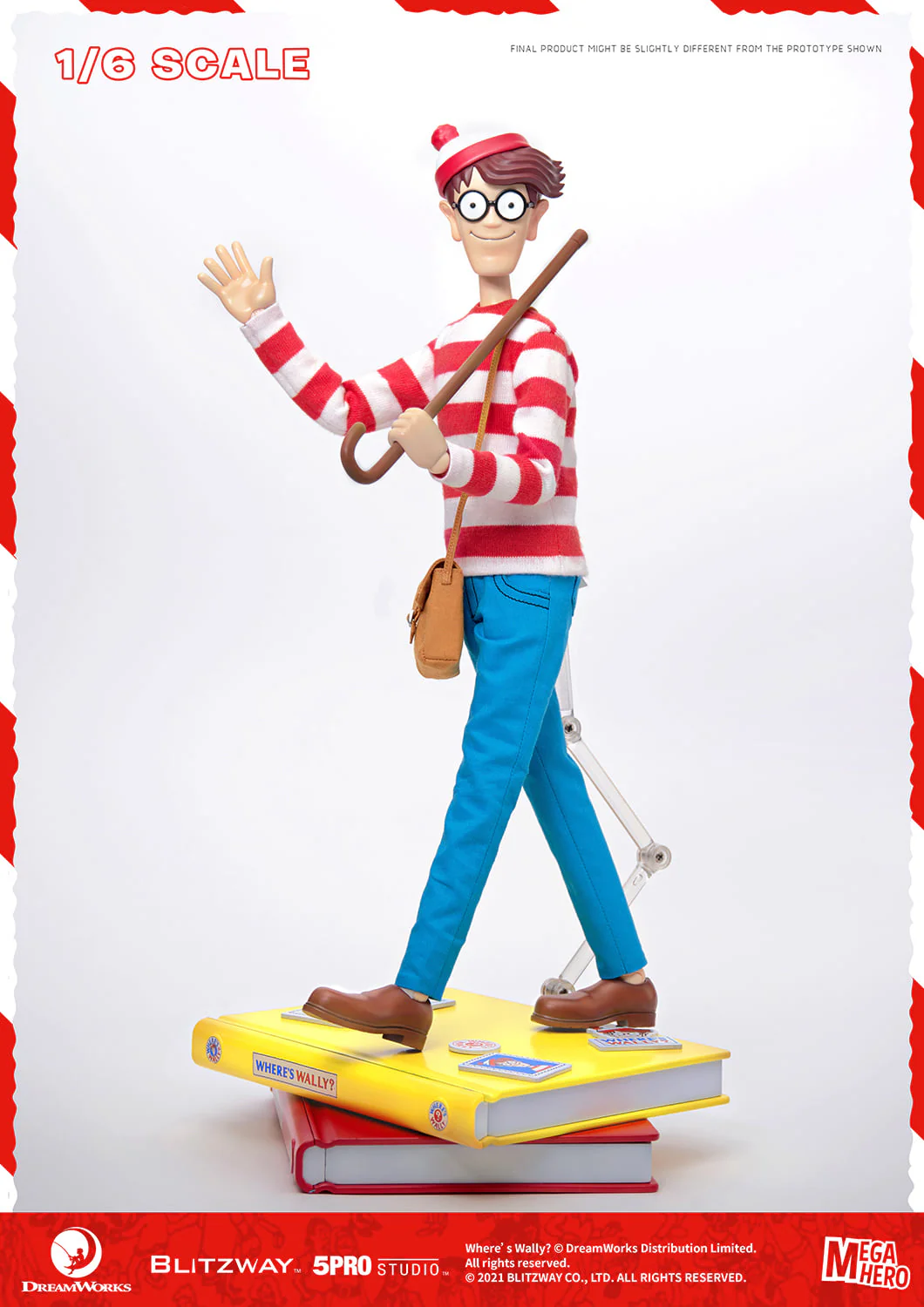 Pedido Figura Wally - Where´s Waldo? marca Blitzway 5PRO-MG-20301 escala 1/6 - Image 8