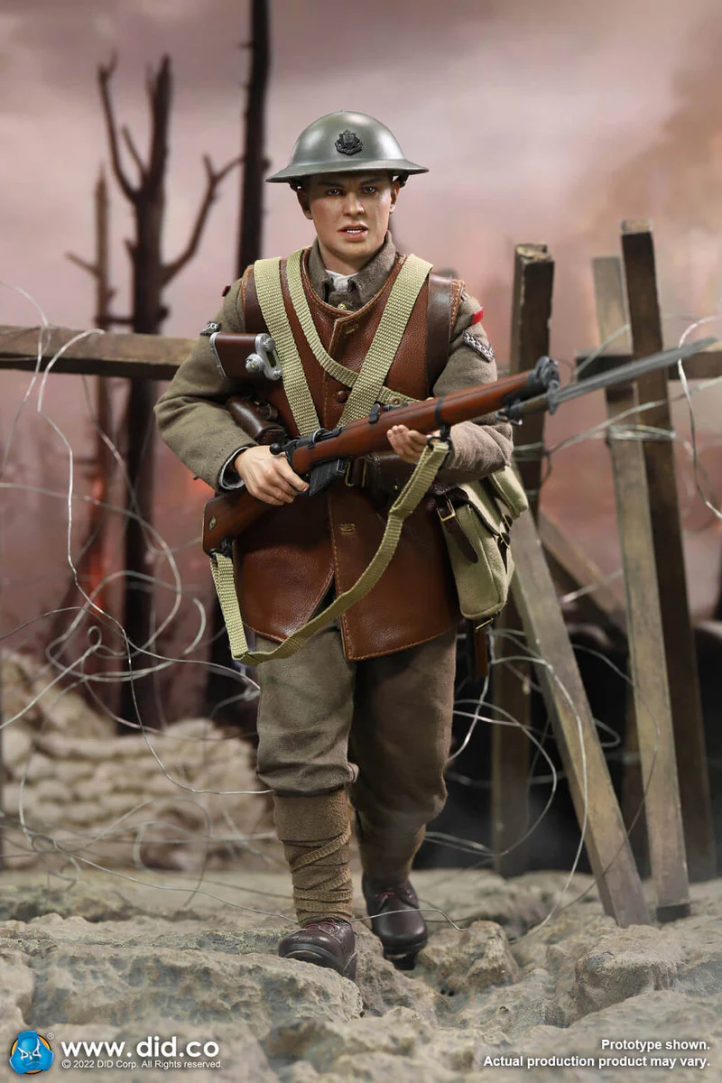 Pedido Figura WWI British Infantry Lance Corporal Tom 1917 marca DID B11013 escala 1/6 - Image 10