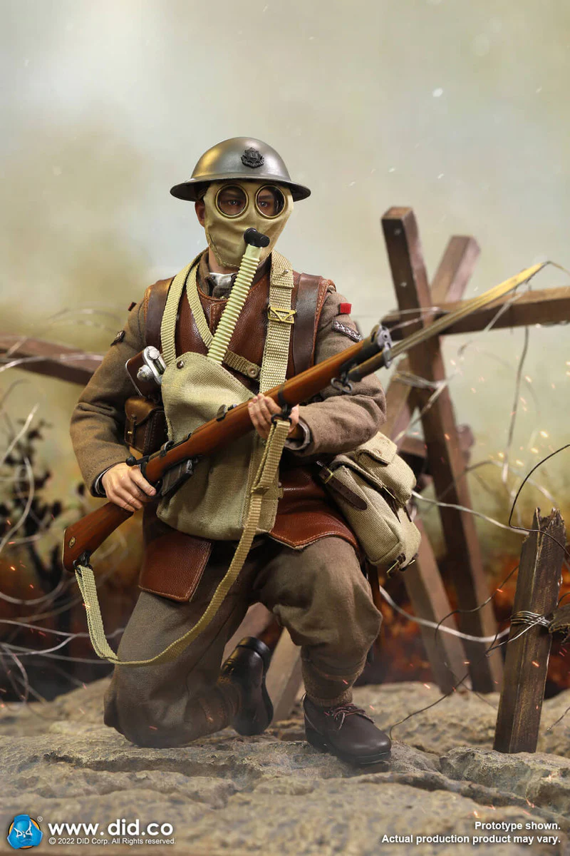 Pedido Figura WWI British Infantry Lance Corporal Tom 1917 marca DID B11013 escala 1/6 - Image 11