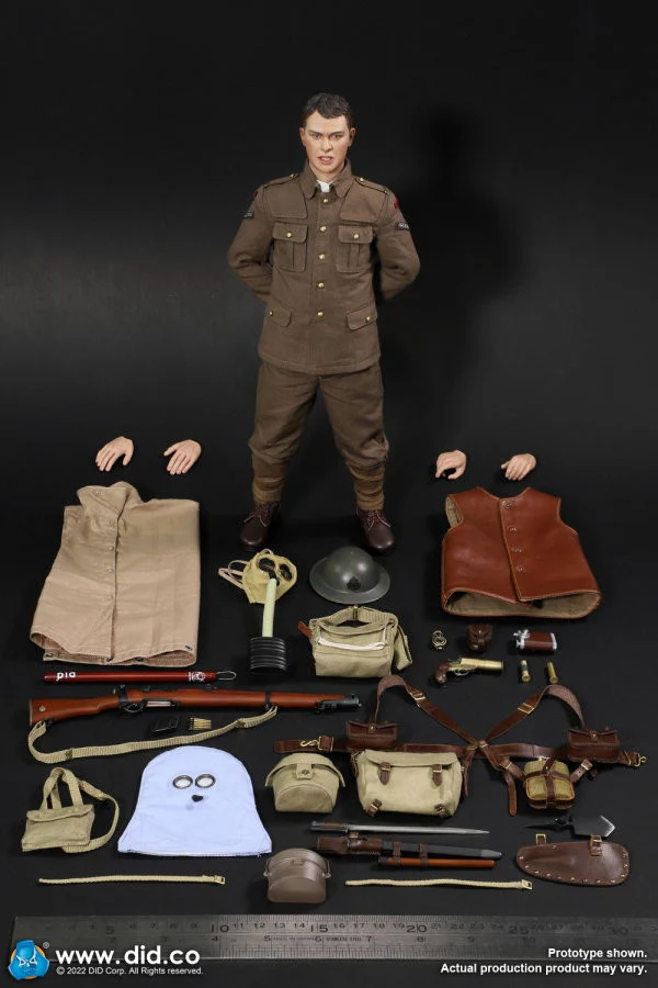 Pedido Figura WWI British Infantry Lance Corporal Tom 1917 marca DID B11013 escala 1/6 - Image 13