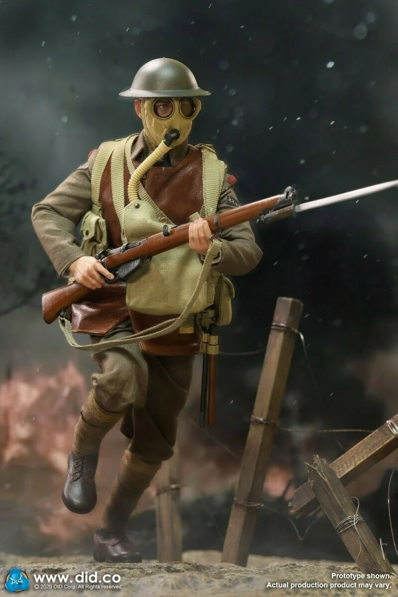 Pedido Figura WWI British Infantry Lance Corporal William 1917 marca DID B11011 escala 1/6 - Image 11