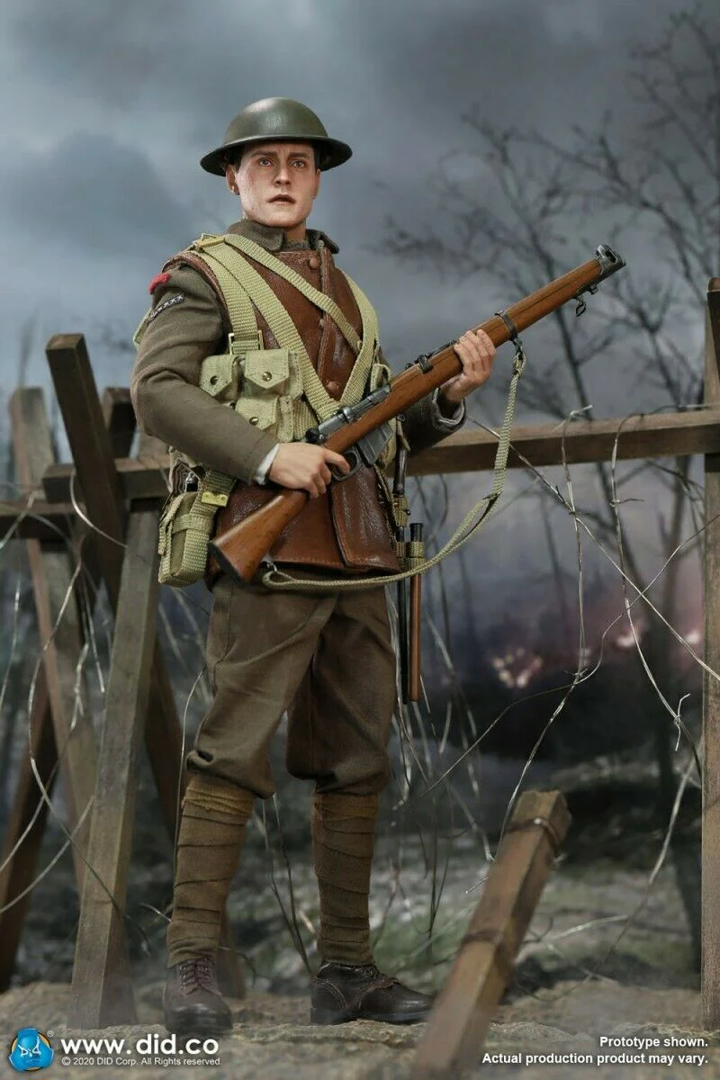 Pedido Figura WWI British Infantry Lance Corporal William 1917 marca DID B11011 escala 1/6 - Image 14
