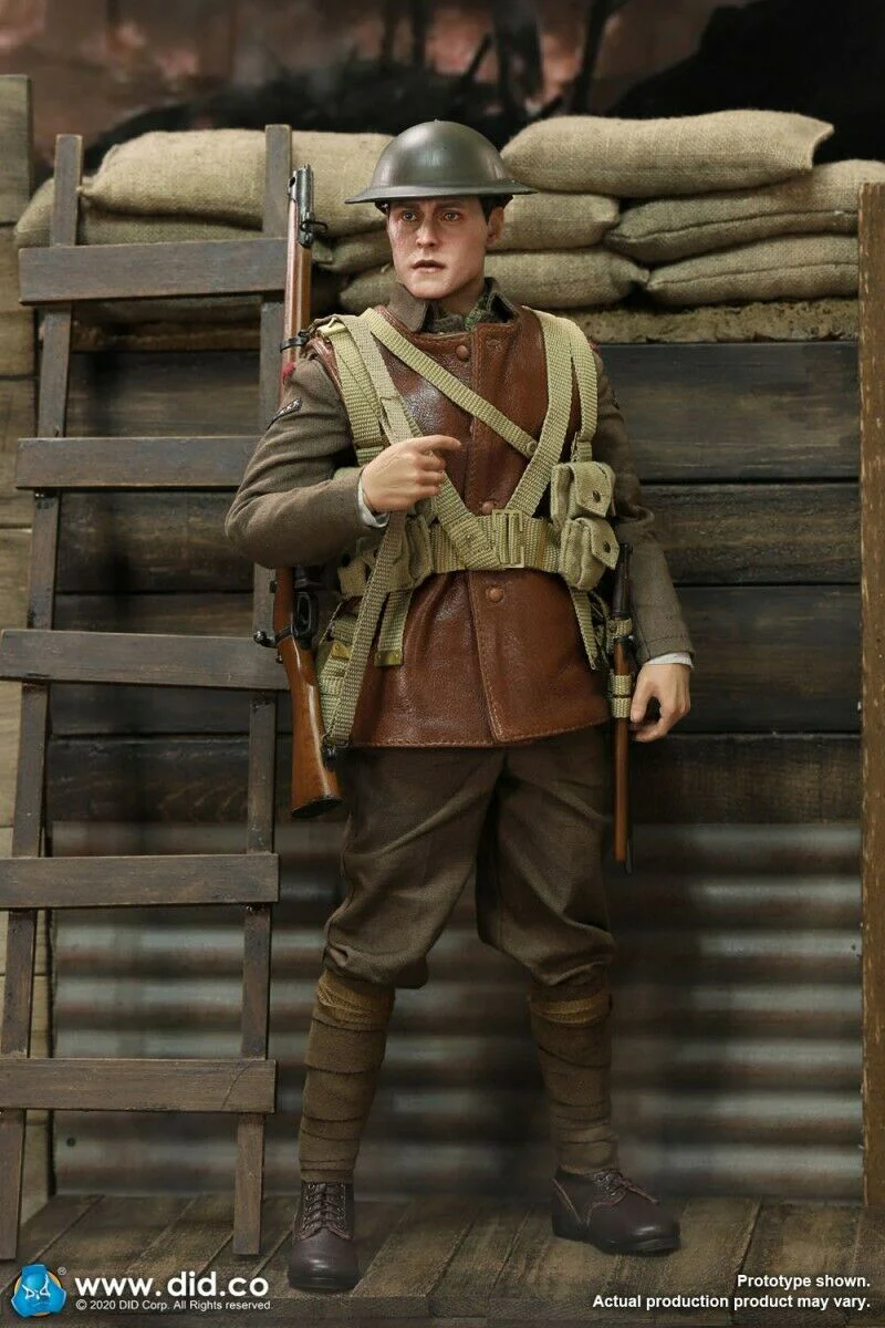 Pedido Figura WWI British Infantry Lance Corporal William 1917 marca DID B11011 escala 1/6 - Image 16