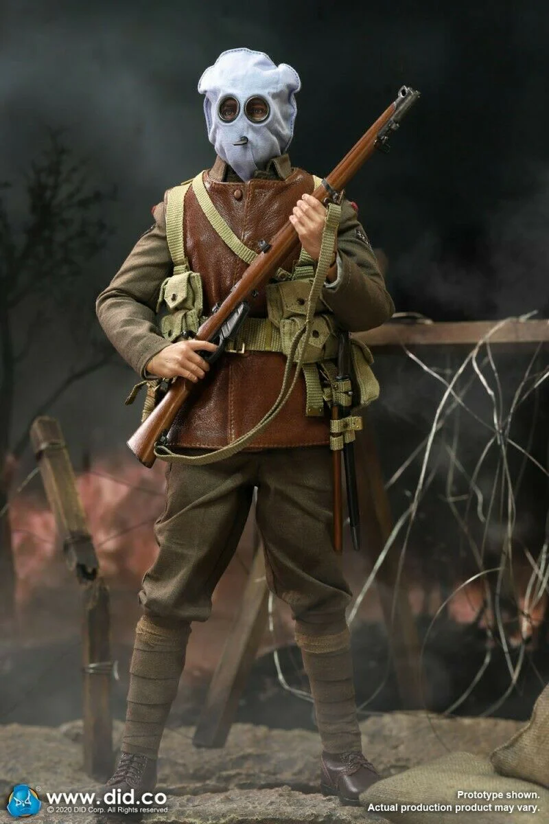 Pedido Figura WWI British Infantry Lance Corporal William 1917 marca DID B11011 escala 1/6 - Image 18