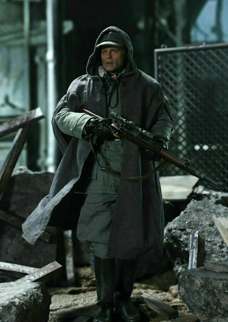 Pedido Figura WWII 1942 Sniper Major Erwin Konig versión de 10th aniversario marca DID escala 1/6 - Image 11